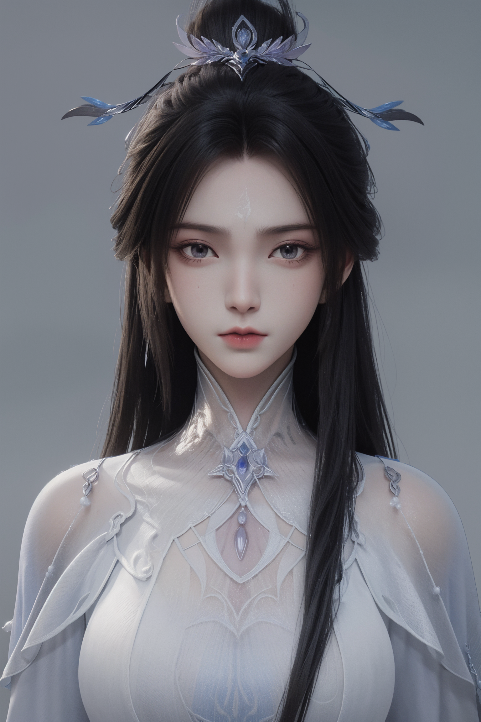 00149-4069974407-_lora_luxueqiCN_1_,luxueqi,_1girl,solo,long hair,forehead mark,hair ornament,black hair,facial mark,alpha transparency,see-throu.png